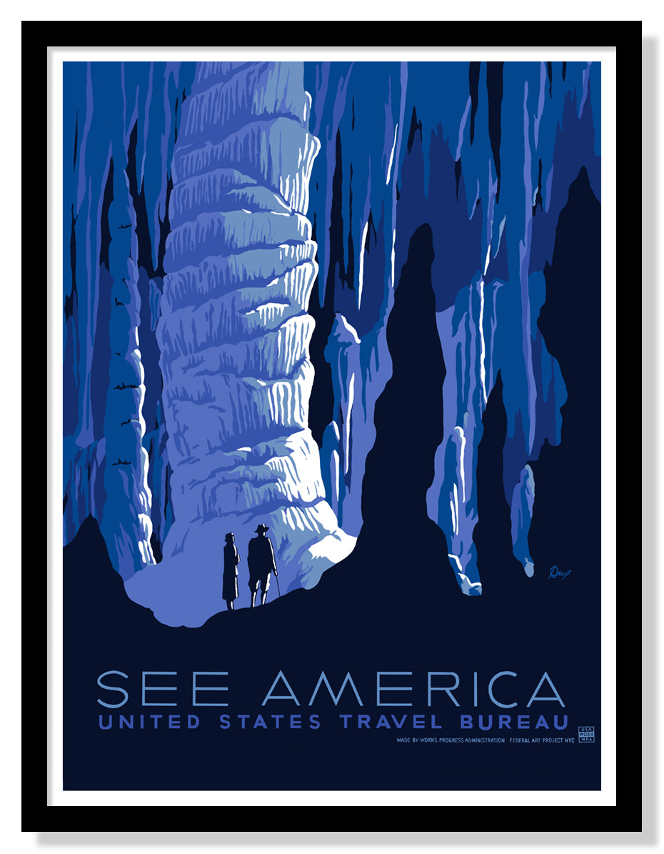 WPA Poster Screen Printed Poster Fifty-Nine Parks