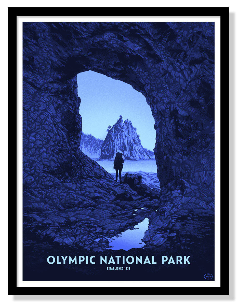 Olympic National Park Poster