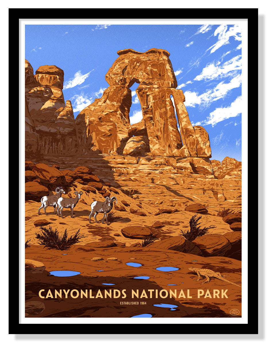 Canyonlands National Park Poster