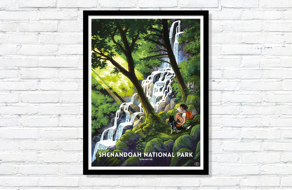 Shenandoah National Park Poster (Large Timed Edition)