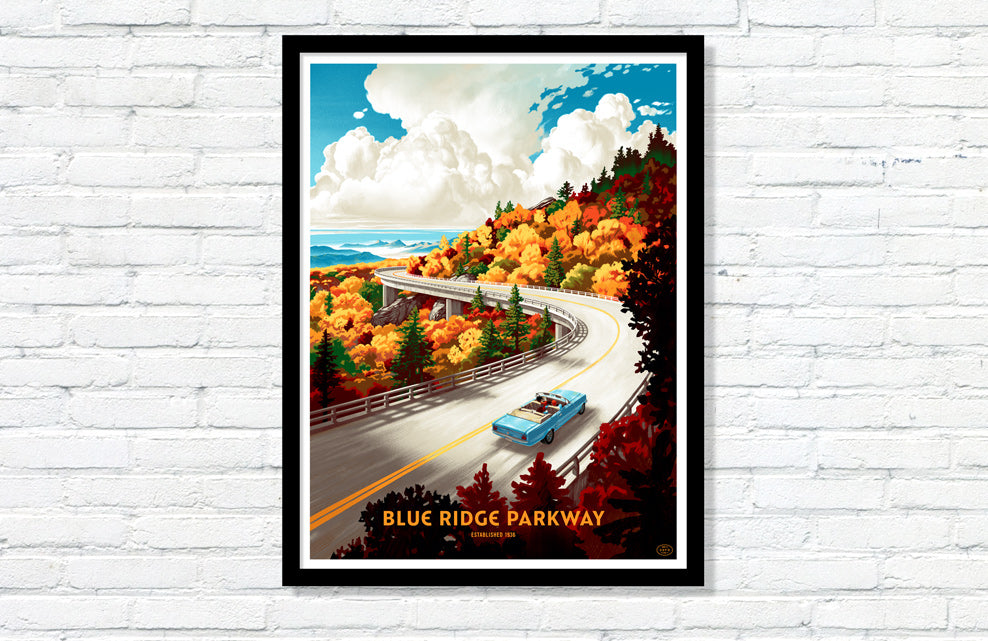 Blue Ridge Parkway Poster