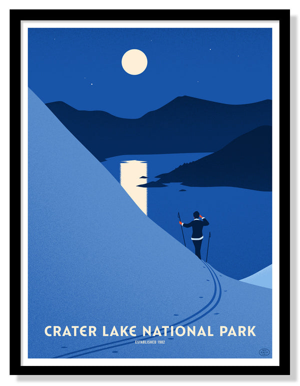 Crater Lake National Park Poster