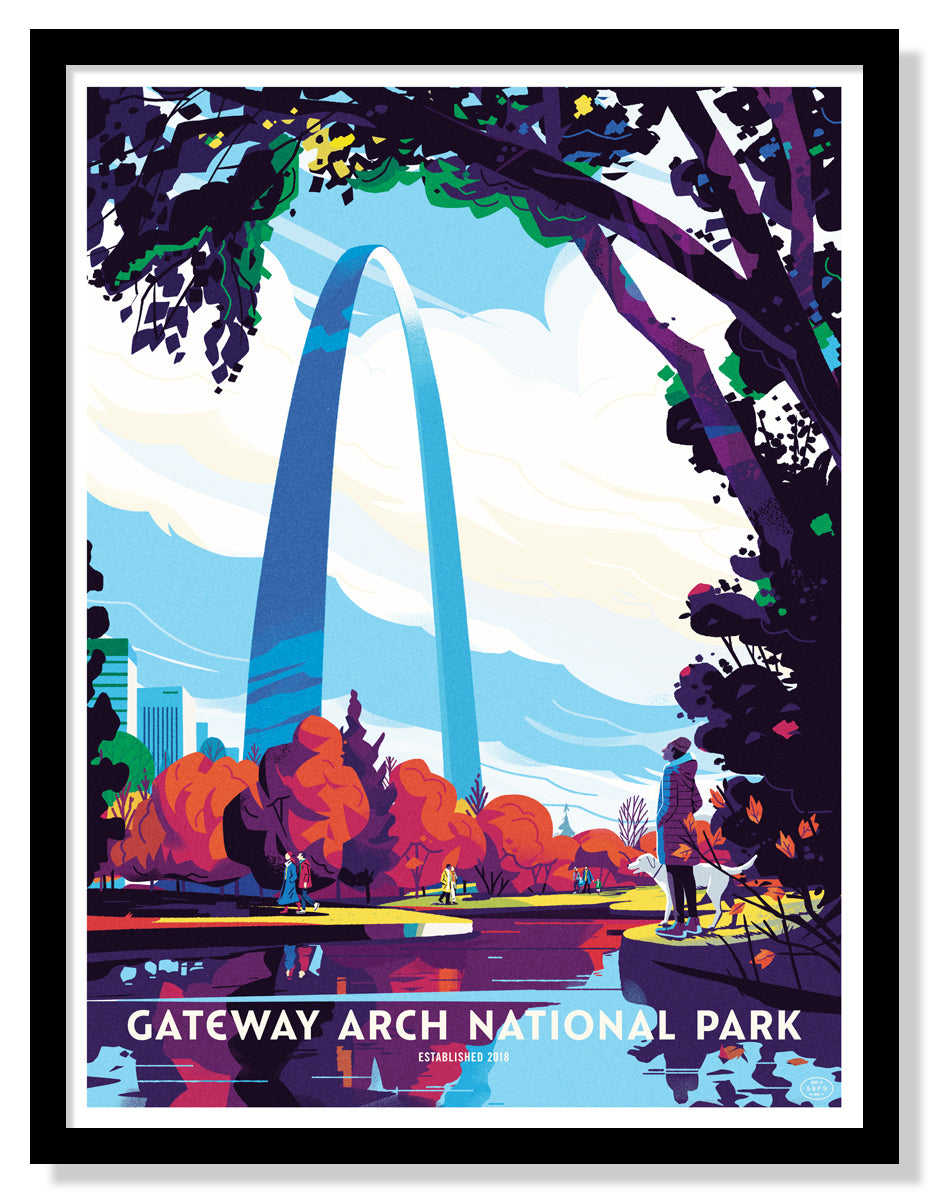 Gateway Arch National Park Poster