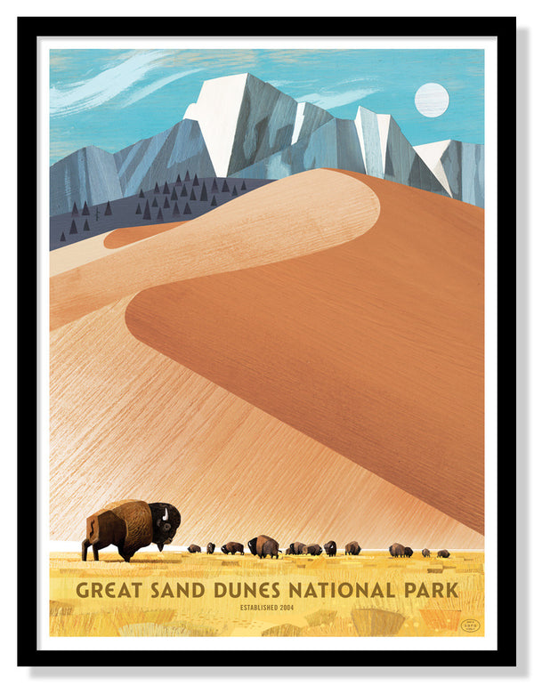 Great Sand Dunes National Park Poster