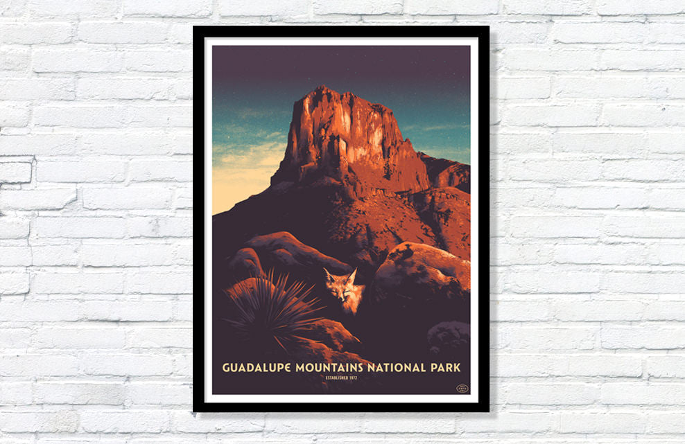 Guadalupe Mountains National Park Poster