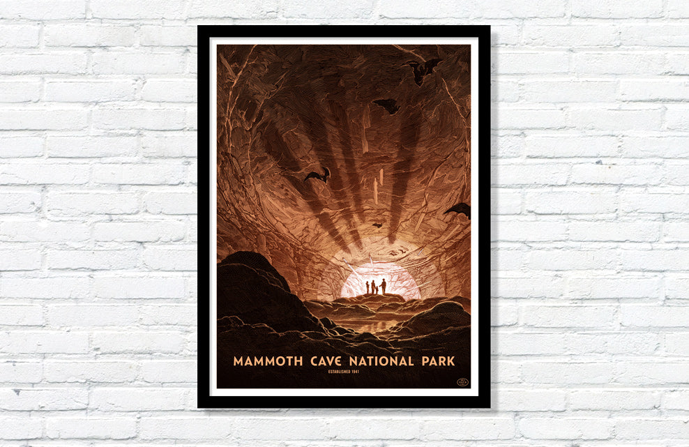 Mammoth Cave National Park Poster (Large Timed Edition)