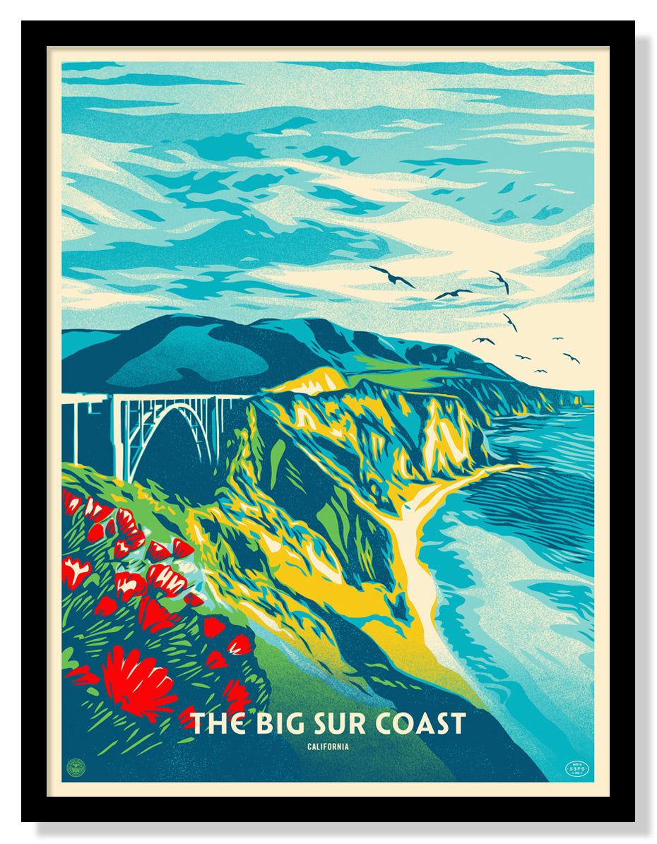 The Big Sur Coast Poster (Limited Edition)