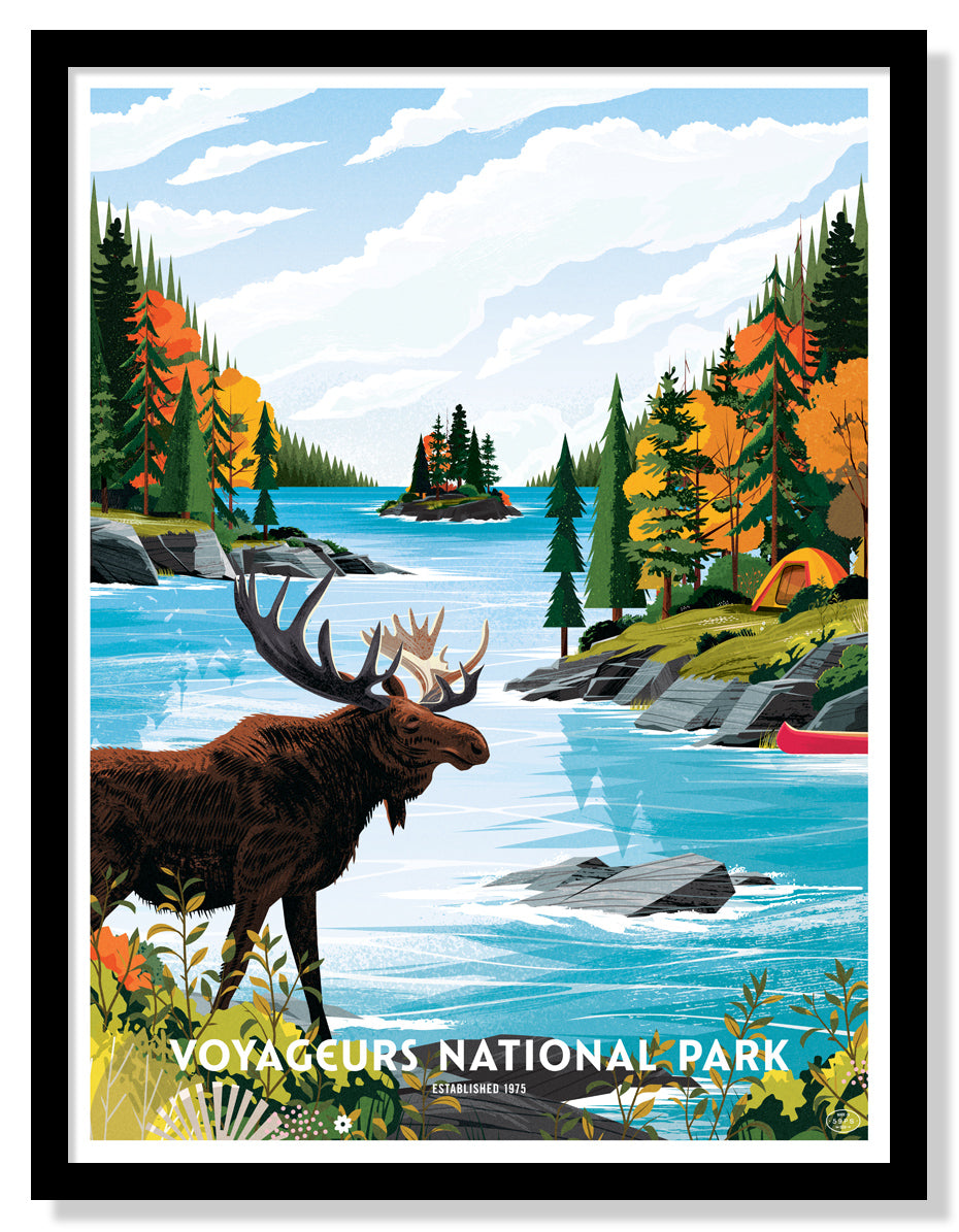 Voyageurs National Park Poster