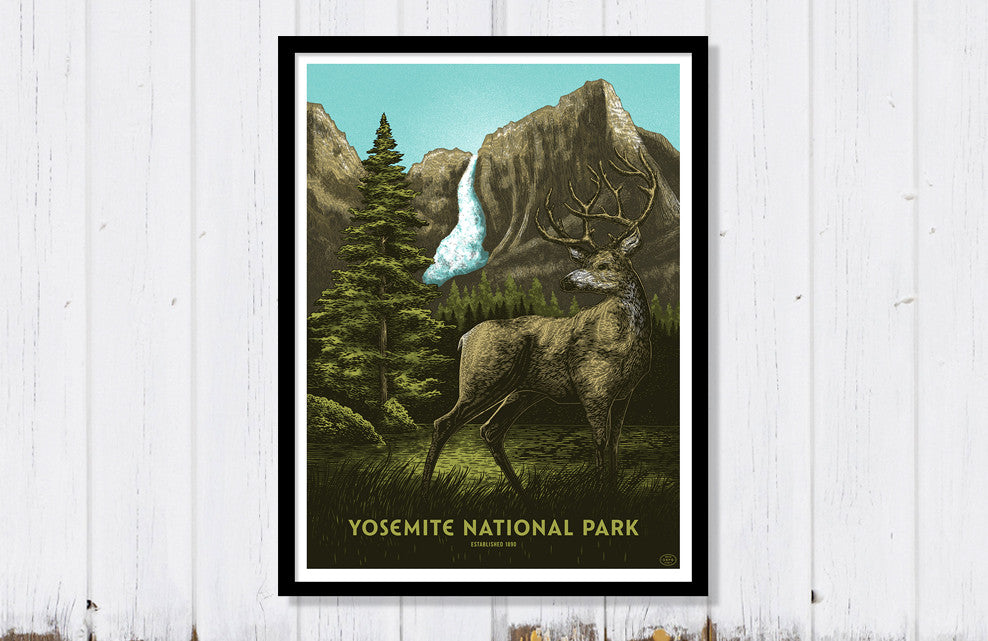 Yosemite National Park Poster